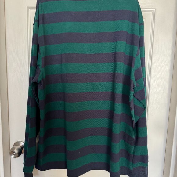 NWT Rowing Blazer's men's block stripe long sleeve polo - Picture 4 of 5